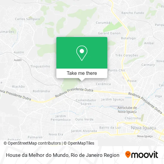 House da Melhor do Mundo map