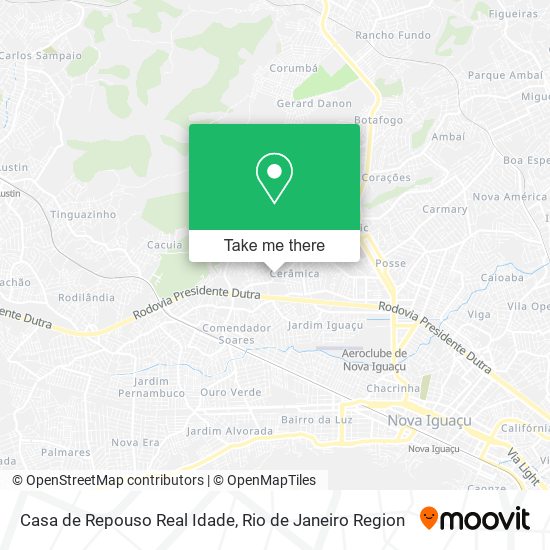 Casa de Repouso Real Idade map