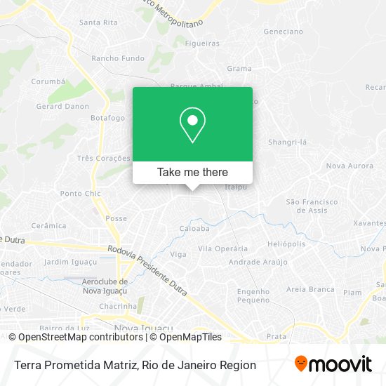 Terra Prometida Matriz map