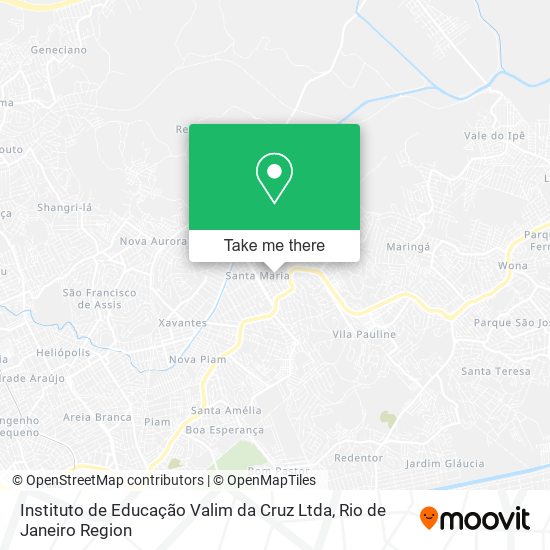 Instituto de Educação Valim da Cruz Ltda map