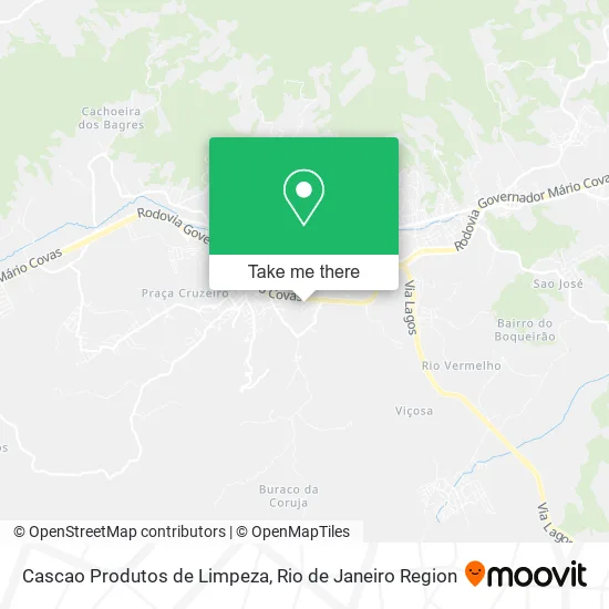 Cascao Produtos de Limpeza map