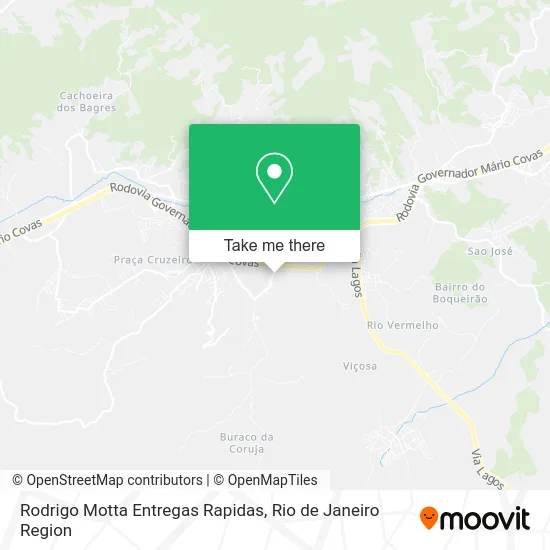 Rodrigo Motta Entregas Rapidas map
