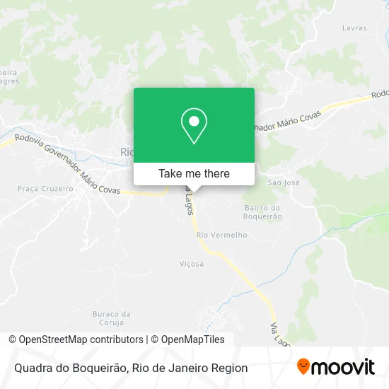 Quadra do Boqueirão map