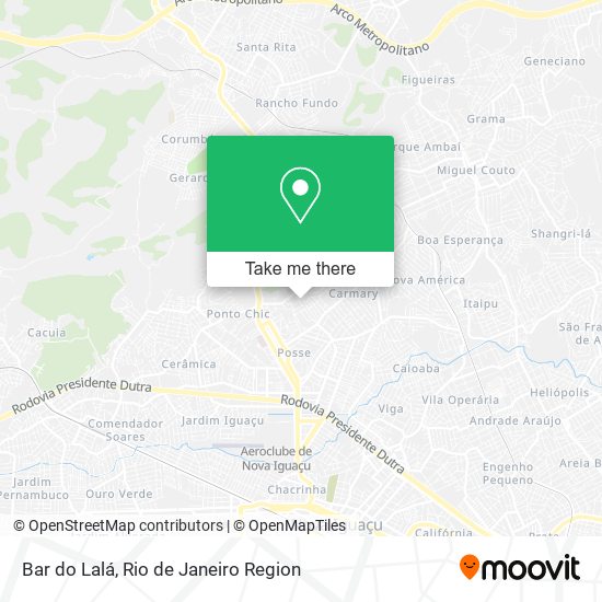 Bar do Lalá map