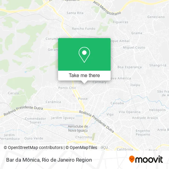 Bar da Mônica map