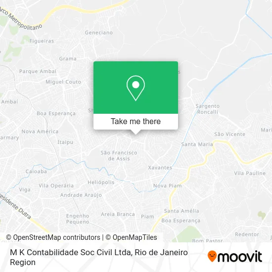 M K Contabilidade Soc Civil Ltda map