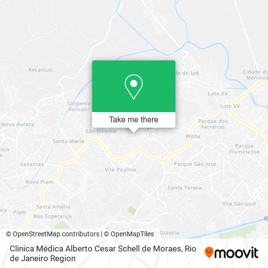 Clínica Médica Alberto Cesar Schell de Moraes map