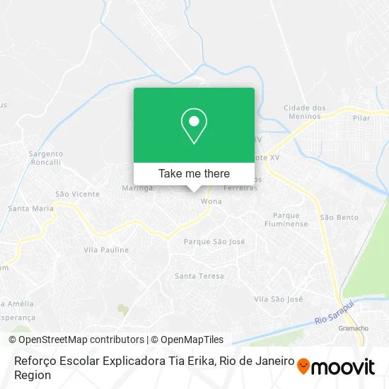 Reforço Escolar Explicadora Tia Erika map