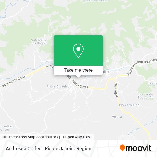 Andressa Coifeur map