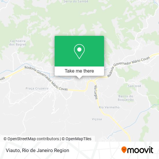 Mapa Viauto