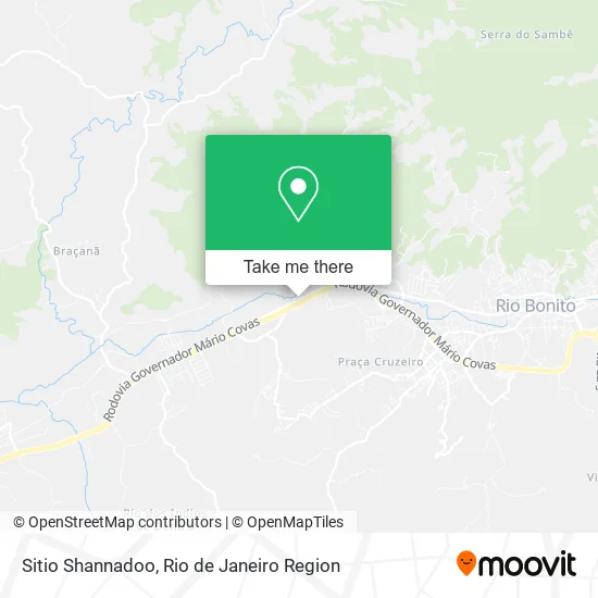 Sitio Shannadoo map