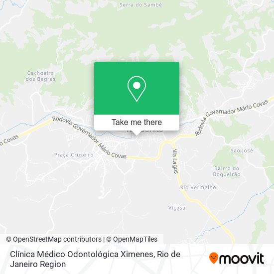 Clínica Médico Odontológica Ximenes map