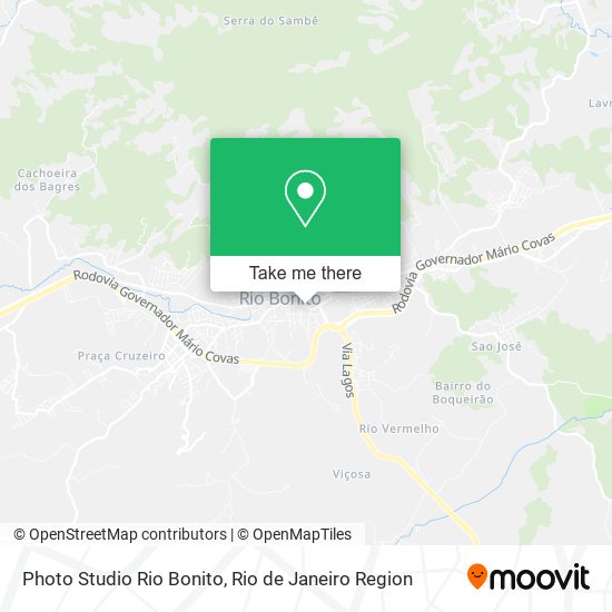 Photo Studio Rio Bonito map
