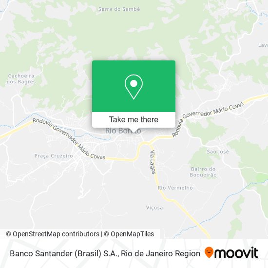 Banco Santander (Brasil) S.A. map