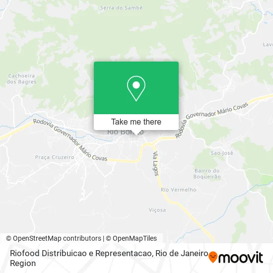 Riofood Distribuicao e Representacao map