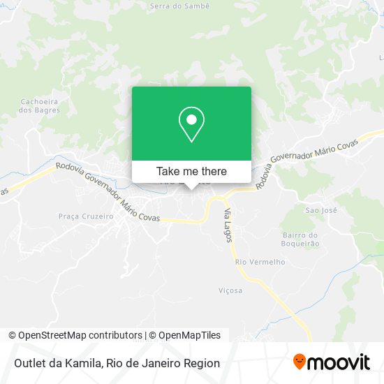 Outlet da Kamila map