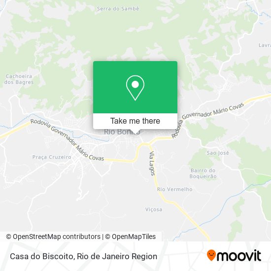 Casa do Biscoito map