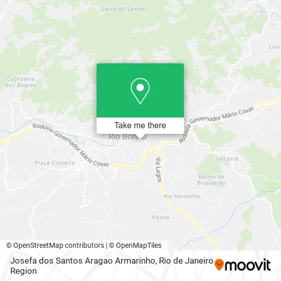 Josefa dos Santos Aragao Armarinho map