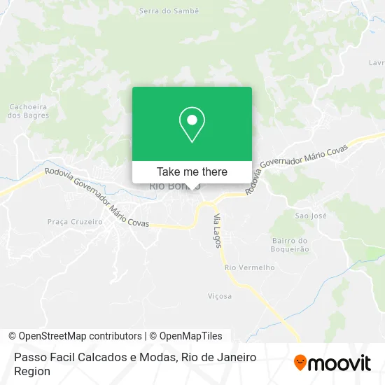 Passo Facil Calcados e Modas map