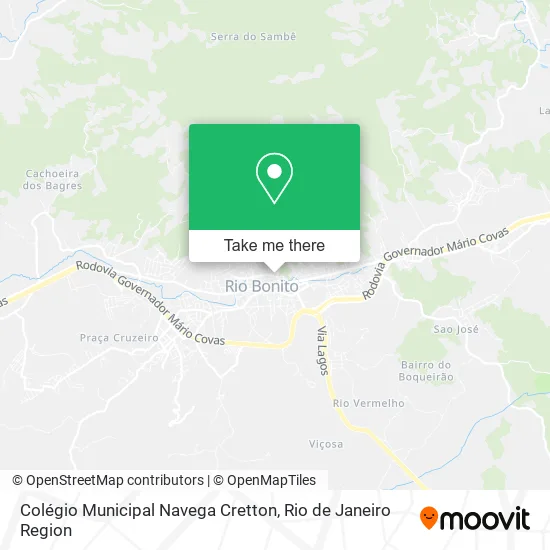 Colégio Municipal Navega Cretton map