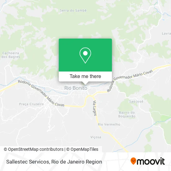 Sallestec Servicos map
