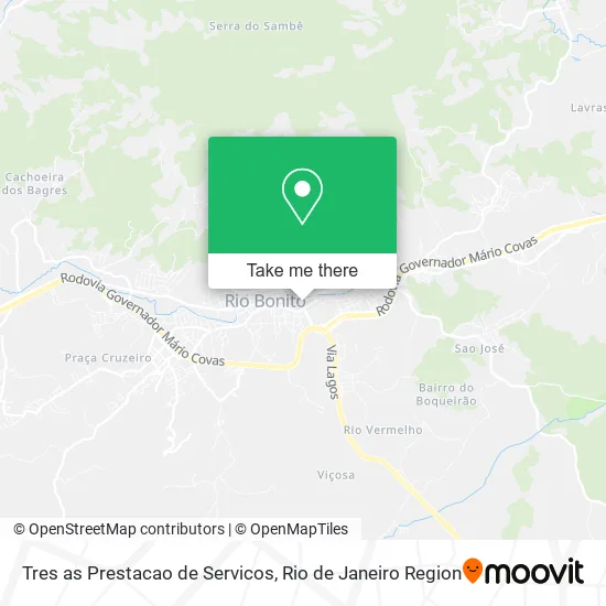 Tres as Prestacao de Servicos map