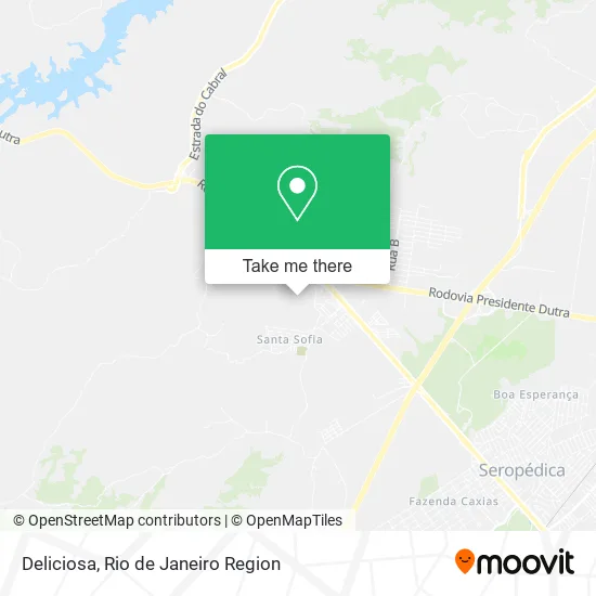 Deliciosa map
