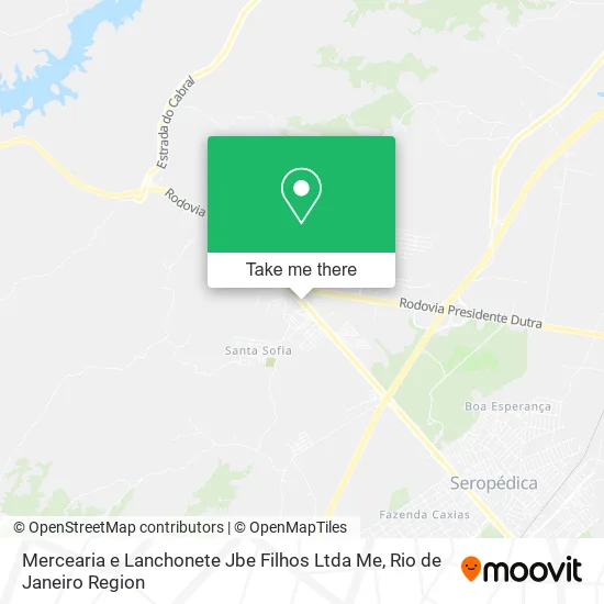 Mercearia e Lanchonete Jbe Filhos Ltda Me map