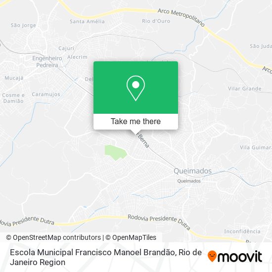 Escola Municipal Francisco Manoel Brandão map