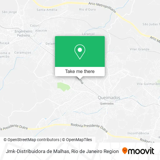Jmk-Distribuidora de Malhas map