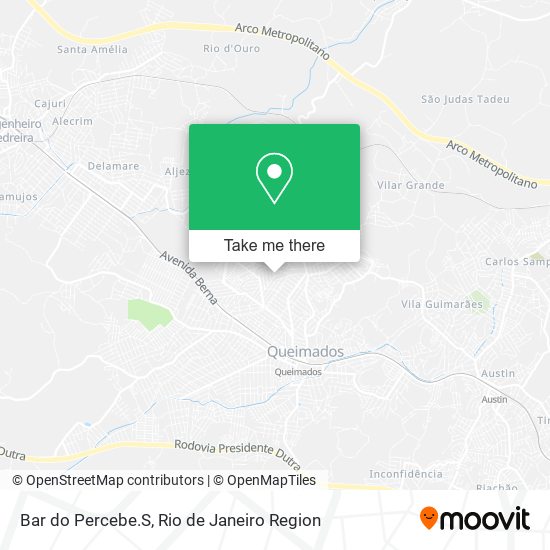 Mapa Bar do Percebe.S