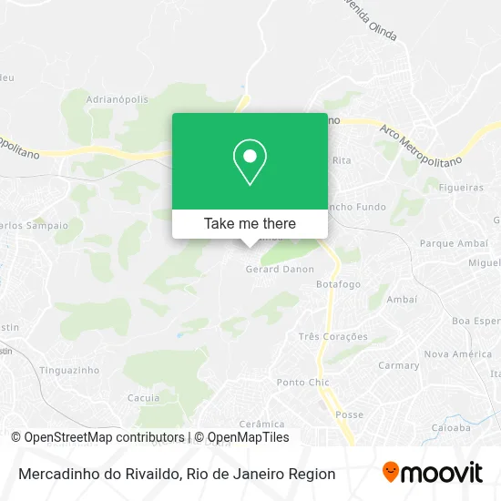 Mercadinho do Rivaildo map