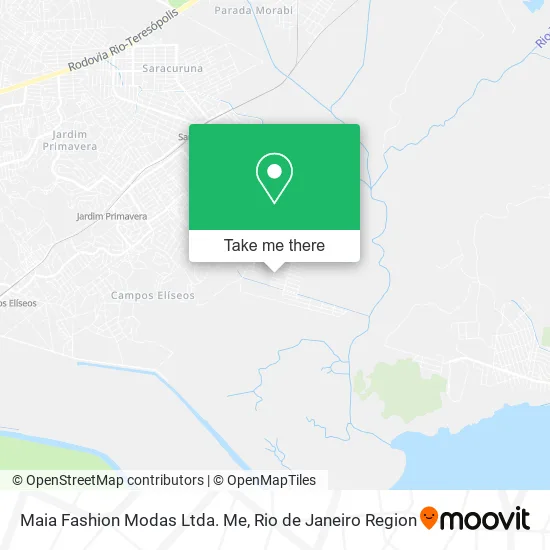 Maia Fashion Modas Ltda. Me map
