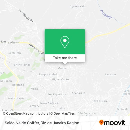 Salão Neide Coiffer map