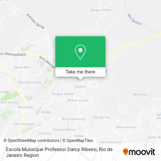 Escola Municipal Professor Darcy Ribeiro map