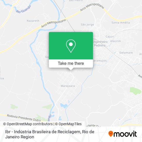 Ibr - Indústria Brasileira de Reciclagem map