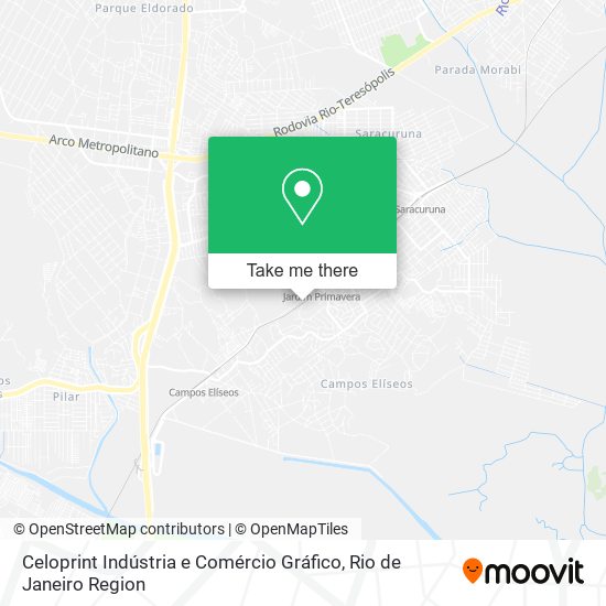 Celoprint Indústria e Comércio Gráfico map