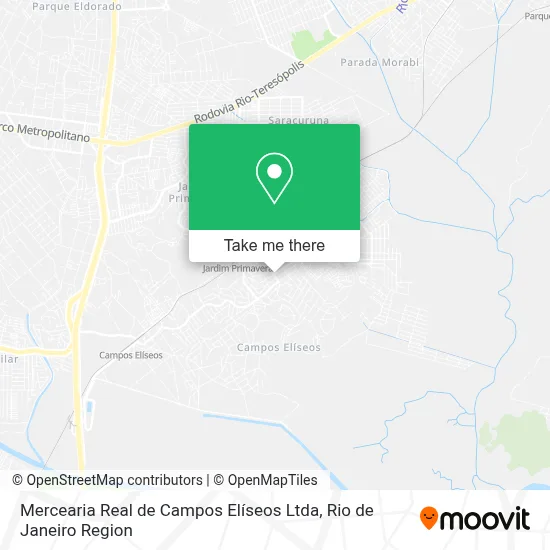 Mercearia Real de Campos Elíseos Ltda map
