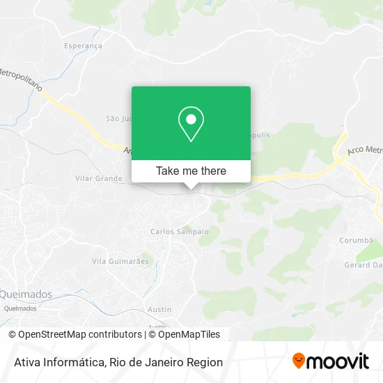 Ativa Informática map