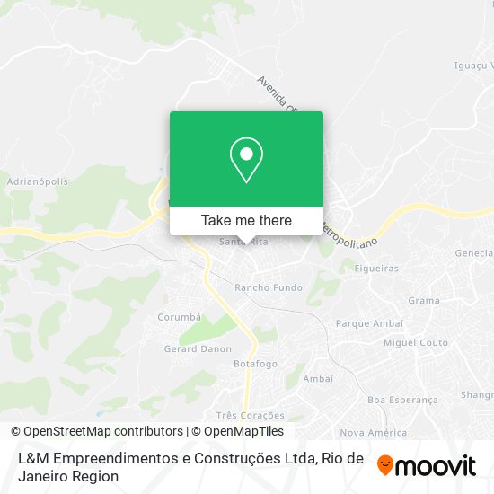 Mapa L&M Empreendimentos e Construções Ltda