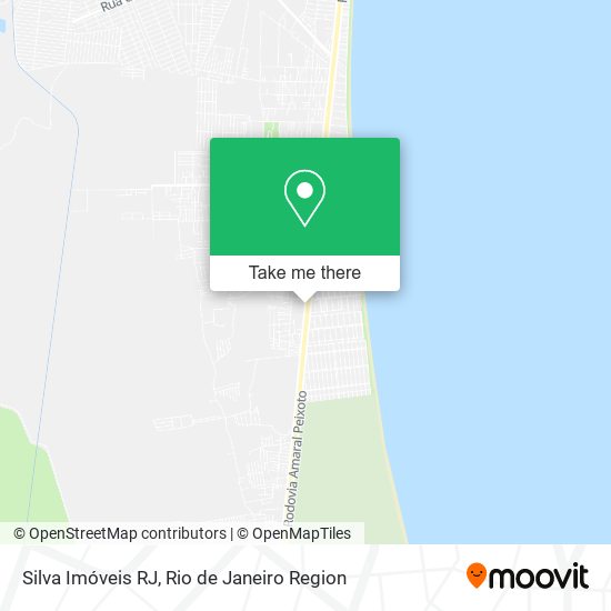 Silva Imóveis RJ map