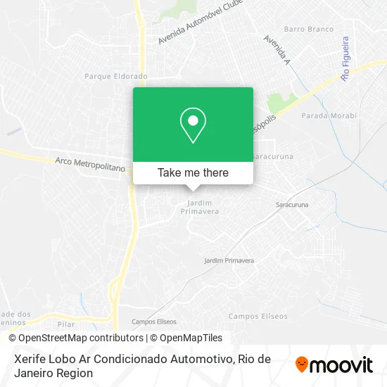 Xerife Lobo Ar Condicionado Automotivo map