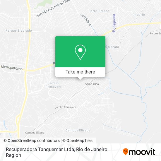 Mapa Recuperadora Tanquemar Ltda