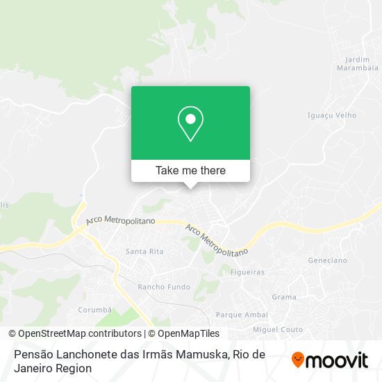 Pensão Lanchonete das Irmãs Mamuska map