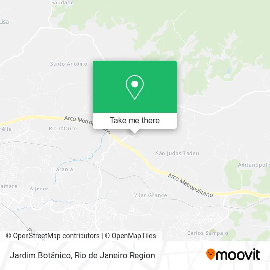 Jardim Botânico map