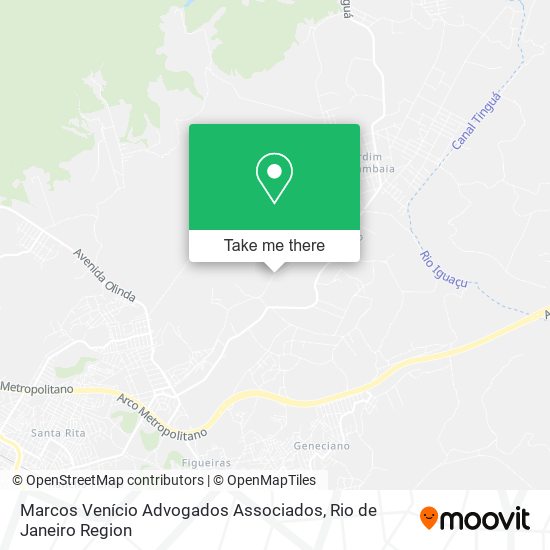 Marcos Venício Advogados Associados map