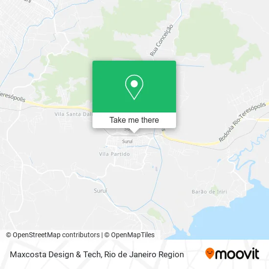 Maxcosta Design & Tech map