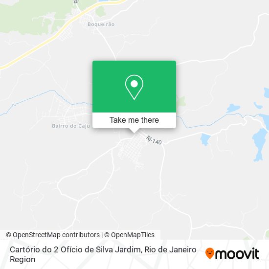 Cartório do 2 Ofício de Silva Jardim map