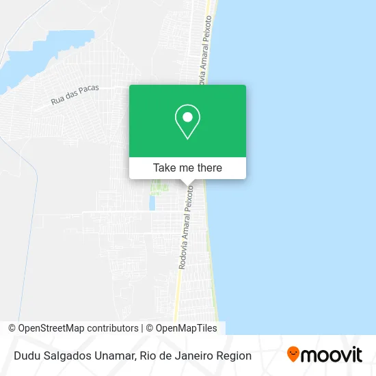 Dudu Salgados Unamar map