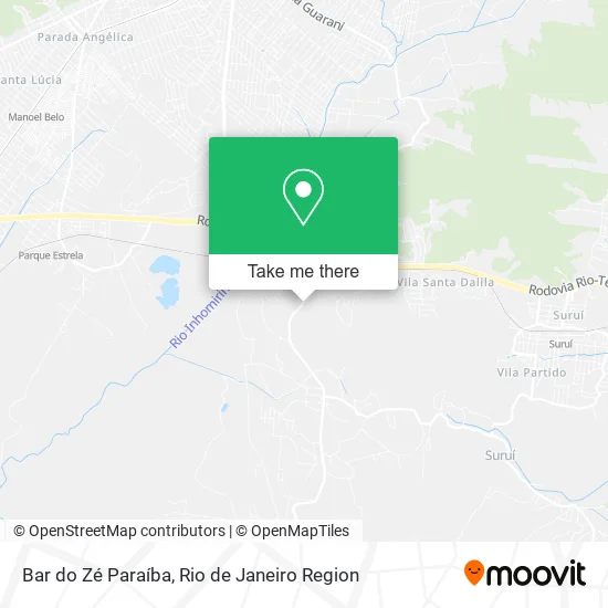 Bar do Zé Paraíba map